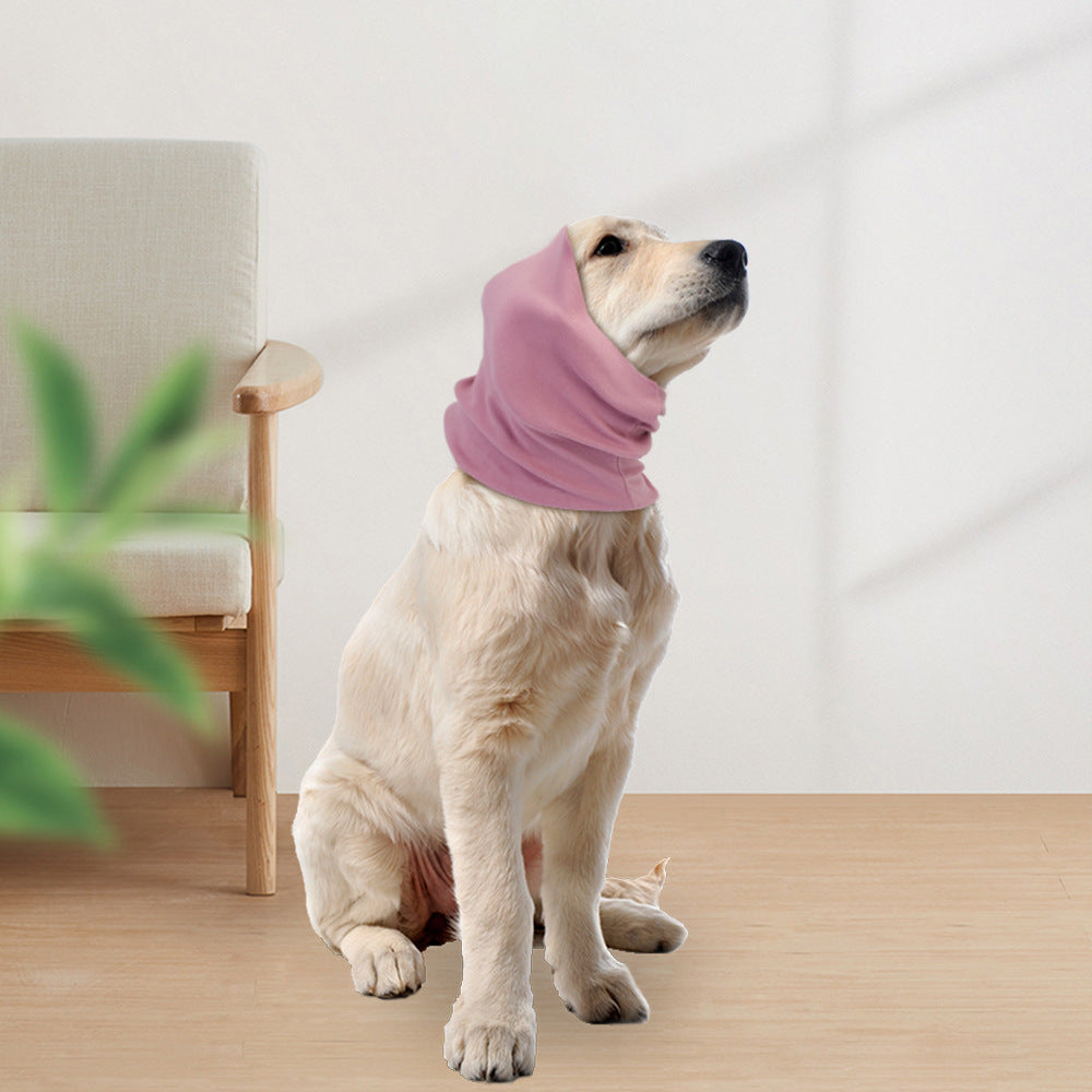 Calming Dog Ears Cover For Noise Reduce Pet Hood Earmuffs For Anxiety Relief Grooming Bathing Drying  Pets - Waggley Tails
