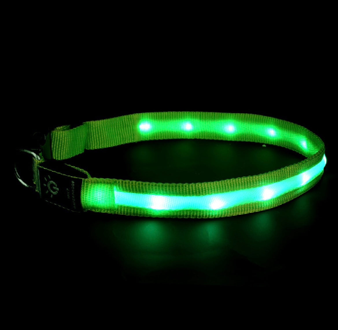 Night Waterproof Lighting Collar Night - Waggley Tails