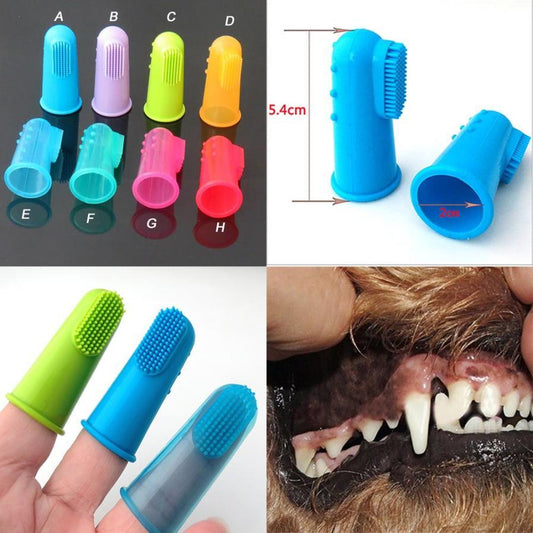 Super Soft Pet Finger Toothbrush - Waggley Tails