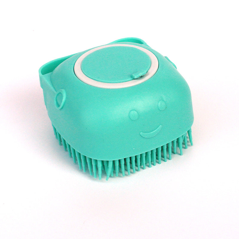 Silicone Shampoo Bath Massage Comb Brush - Waggley Tails